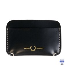 프레드페리 카드 지갑 BOX LEATHER CARDHOLDER L8296-102 FW24