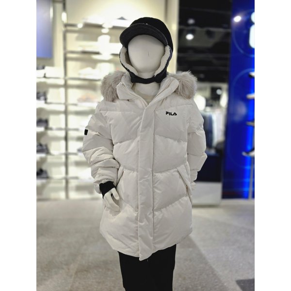 [파주점] 키즈 유니 퍼 미들 다운 (FK2DJG4302X-OWH)