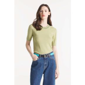 SHANON – KNIT TOP_KHAKI_LSTA1PO08W