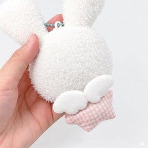 천사 토끼 인형 가방고리 열쇠고리 키링 (랜덤) (53285989)