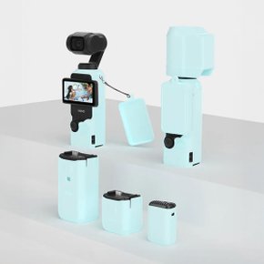 DJI 오즈모 포켓3 케이스 풀커버 실리콘 커버 케이스 파츠별 세부 풀커버 충격 보호