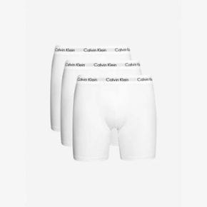 5580517 CALVIN KLEIN Pack of three Solid classic-fit cotton-jersey boxer briefs