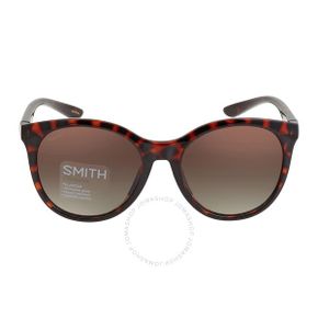 5229367 Smith Bayside Polarized Brown Gradient Round Uni Sunglasses