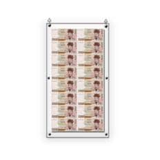  오천원권 전지 액자 5천원권  한국조폐공사 모서리4곳 라운드가공 지폐무