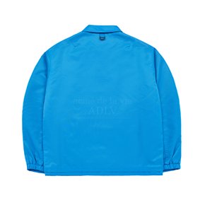 A LOGO NYLON COACH JACKET BLUE-A로고코치