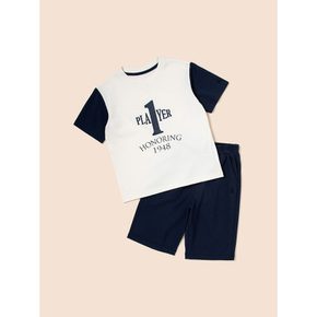 *SSG몰특가*[BEANPOLE KIDS] [REEDITION] UNI 티셔츠 세트  아이보리 (BI4542U050)