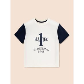 *SSG몰특가*[BEANPOLE KIDS] [REEDITION] UNI 티셔츠 세트  아이보리 (BI4542U050)