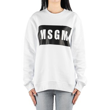 MSGM [엠에스지엠] 여성 맨투맨 (2000MDM523 200001 01)