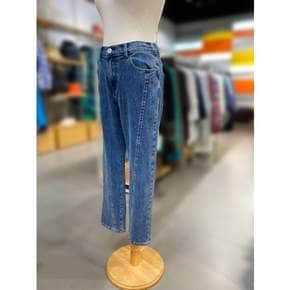 [여주점] 밴딩 절개 배기 데님 팬츠 (BADP09341)