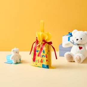 선물담기 좋은 기프트백 S 옐로우 22x32cm 스윗모먼트