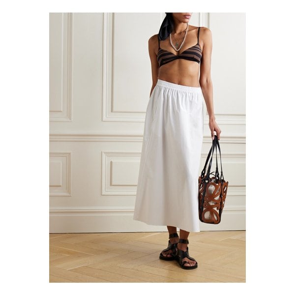 마티유 크롭 스트라이프 트라이앵글 비키니 탑 1647597333951406