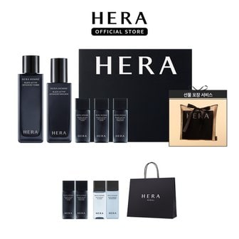 헤라 [단독][선물포장]NEW 옴므 블랙 액티브 2종 세트