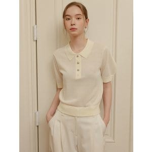 룩캐스트 앨리 퍼프 카라 니트 / ALLIE PUFF COLLAR KNIT_4colors