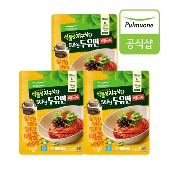 풀무원 식물성지구식단 두유면 비빔국수 2인 (423g)X3봉