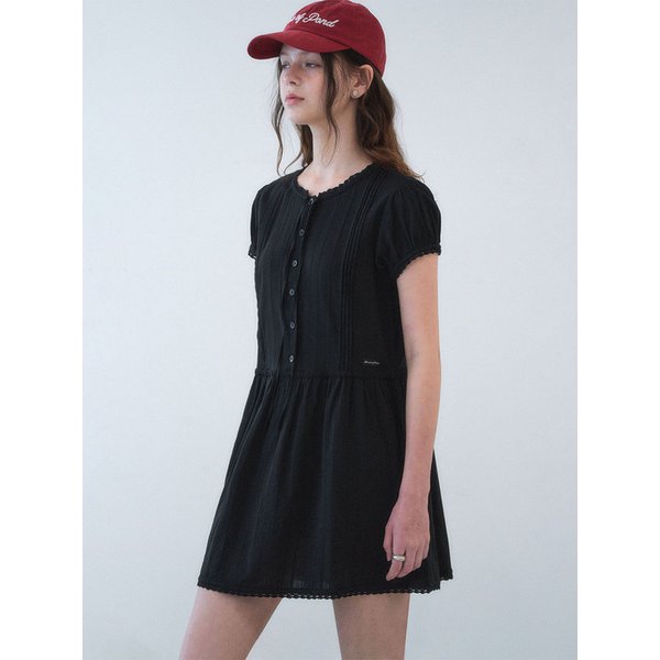 Boho Bell Midi Dress_Black