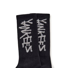 (공식)26N 스트릿 스케이트 양말 NY (Black)7ASOB056N-50BKS