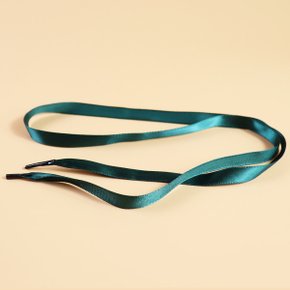 길쭉한 철팁달린 리본 끈 (폭10mm) 80cm 1개 공단 롱 그린 레드 초록색 빨강색 포장용 박스에끼우는