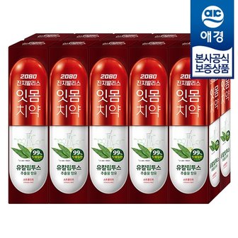 애경 2080 유칼립투스 진지발리스 치약 150g x10개