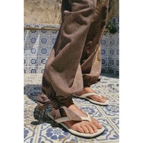 우먼 ZARA 자라 플랫 토 POST 샌달 샌들 화이트 2604/810/001 11562501