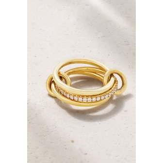 스피넬리킬콜린 스피넬리 킬콜린 소니 18k 골드 다이아몬드 링 3p 세트 17957409492756449