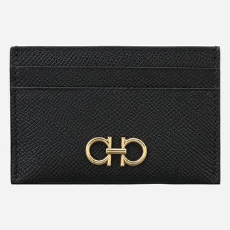 페라가모 [시흥점] 6S 220007 742164 간치니 카드 지갑 블랙