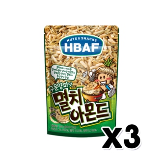  바프 멸치아몬드 구운양파맛 견과류안주 100g x 3개