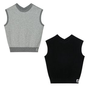 M 풋조이골프조끼 CQK FKJWK7302 KR 23FW BOTH KNIT VEST WMN