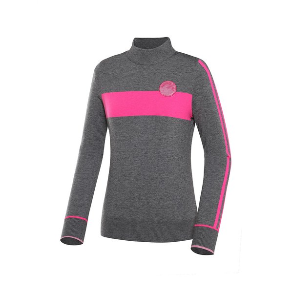 [파주점] 여성 CO 보더 하이넥 방풍 스웨터 WWW23K11