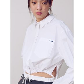 String Crop Shirts  White (KE4260M031)