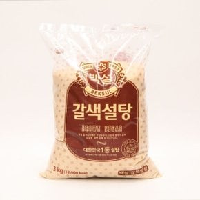 CJ 갈색 설탕 3kg