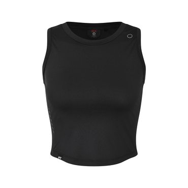 UFC SPORT UFC 그루브 슬림 크롭핏 슬리브리스 블랙 U4SLV3203BK