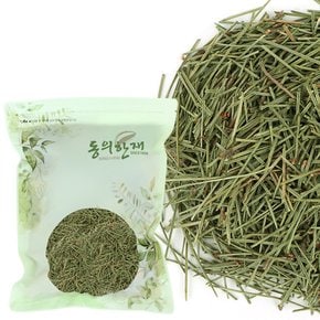 국산 건조 절단 솔잎 1kg