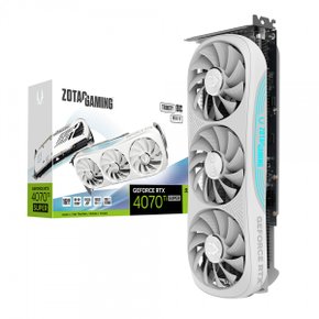 (조텍)ZOTAC GAMING 지포스 RTX 4070 Ti SUPER Trinity OC D6X 16GB White