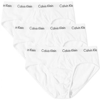 Calvin Klein 캘빈클라인 힙 브리프 - 3 팩 - 화이트 0000U2661G100