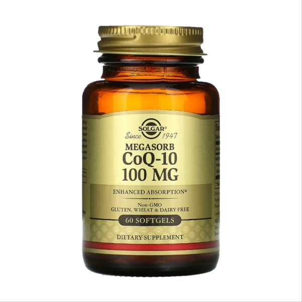 메가솔브 CoQ10 코큐텐 100mg 60소프트젤