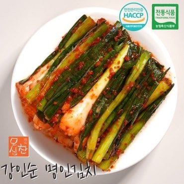 모심찬 강인순 명인김치 전라도  파김치 3KG