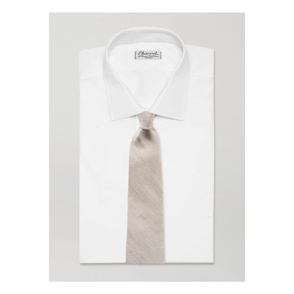 예일 텍스처 리넨 실크 혼방 타이 8cm 1647597356570636