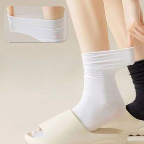 여성 여름 쿨양말 스니커즈 장목 발목양말