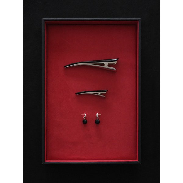 Black Gemstone Earrings