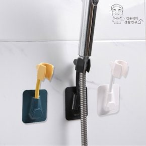 무타공 듀올 샤워기 홀더 거치대 각도조절 접착식