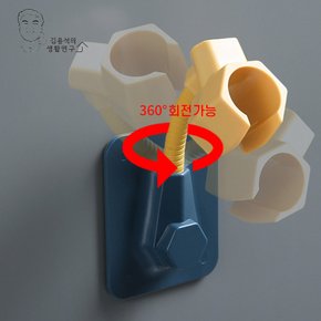 무타공 듀올 샤워기 홀더 거치대 각도조절 접착식