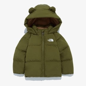 NJ1DQ91S 베이비 노스 다운 플리스 라인드 자켓 BABY NORTH DOWN FLEECE LINED JACKET