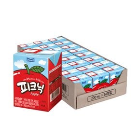 피크닉 사과 200ml 24개
