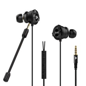 트리플 드라이버 게이밍 이어폰 SPE-G9 Plus 블랙