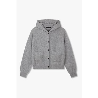 GCUT [지컷25F/W]버튼업 후드 니트 가디건(7255350107)