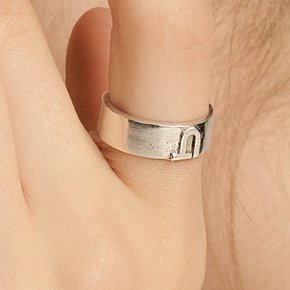 [Ir247]Signature Silver Ring