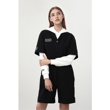 왁 골프 (WWUAS25171BKX)[WAAC X JONES] JONES Womens SS Jumpsuit