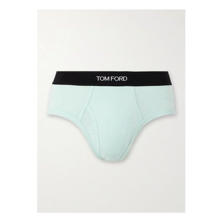 톰포드 스트레치 코튼 브리프 그린 1647597354521879