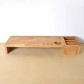 디자인엔씨 원목고급형 칸660모니터받침대 네츄럴MU52