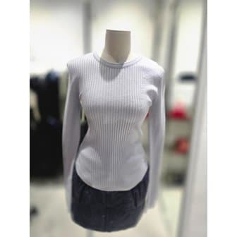 에고이스트 [여주점] 어깨 트임 포인트 슬림 골지 니트 EQ4KL261